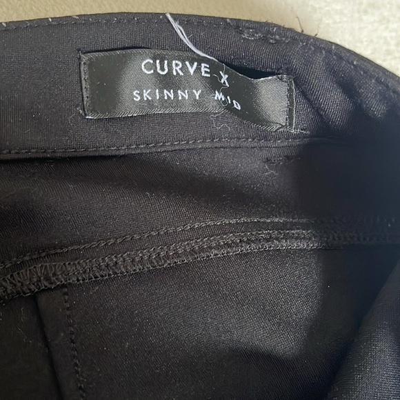 Guess Black Curve X Skinny Mid Pants Stretch Jeans Size 26 - Picture 4 of 11